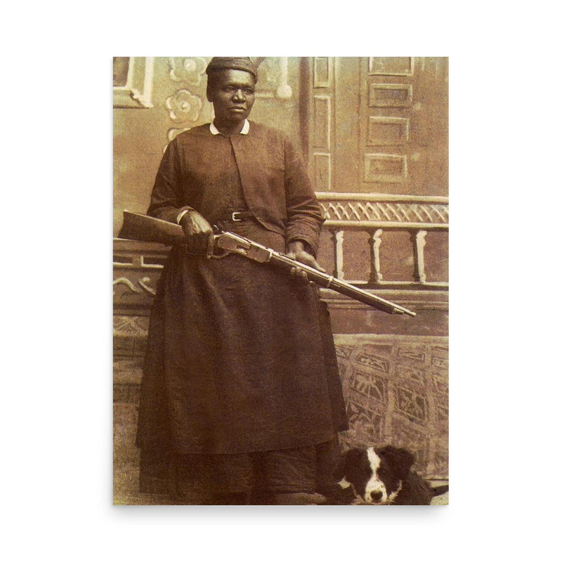 Stagecoach Mary Fields poster on a plain backdrop in size 18