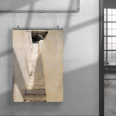 Staircase in Capri by John Singer Sargent poster 4