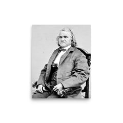 Stand Watie poster on a plain backdrop in size 8"x10".