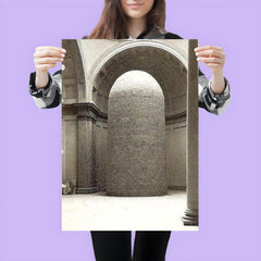 Statue of David by Michelangelo Encased in Bricks During World War II poster 3