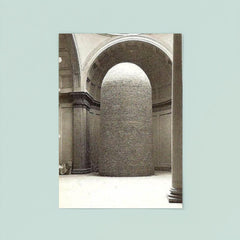 Statue of David by Michelangelo Encased in Bricks During World War II poster 8