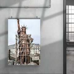 Statue of Liberty In Paris Before Shipment to New York, 1886 poster 4