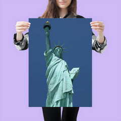 Statue of Liberty poster mockup 3