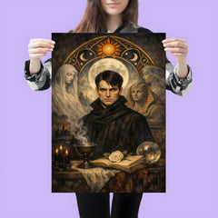 Stefan George in symbolist austerity poster 3