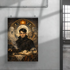 Stefan George in symbolist austerity poster 4