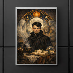Stefan George in symbolist austerity poster 5
