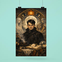 Stefan George in symbolist austerity poster 6