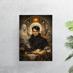 Stefan George in symbolist austerity poster 7