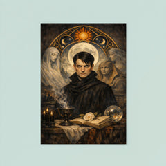 Stefan George in symbolist austerity poster 8