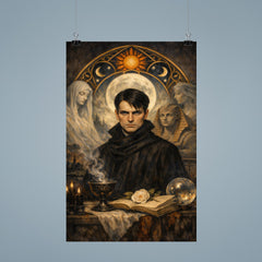 Stefan George in symbolist austerity poster 9
