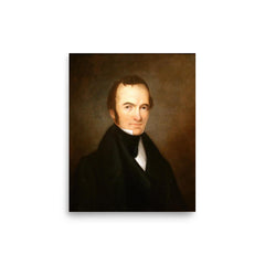 Stephen F Austin poster on a plain backdrop in size 8"x10".