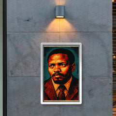 Steve Biko black consciousness portrait poster 2