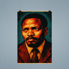 Steve Biko black consciousness portrait poster 9