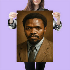 Steve Biko portrait poster 3