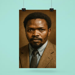 Steve Biko portrait poster 6