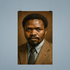 Steve Biko portrait poster 9