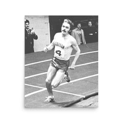 Steve Prefontaine poster on a plain backdrop in size 16"x20".