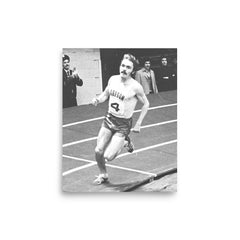 Steve Prefontaine poster on a plain backdrop in size 8"x10".