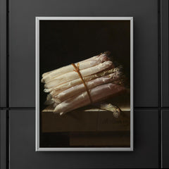 Still Life with Asparagus by Adriaen Coorte, 1697 poster 5