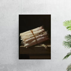 Still Life with Asparagus by Adriaen Coorte, 1697 poster 7