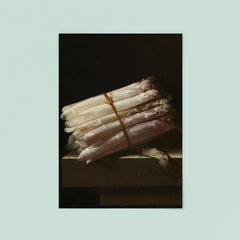 Still Life with Asparagus by Adriaen Coorte, 1697 poster 8