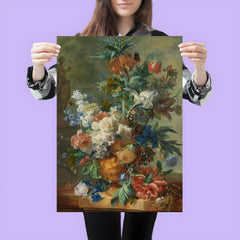 Still Life with Flowers by Jan van Huysum, 1723 poster 3