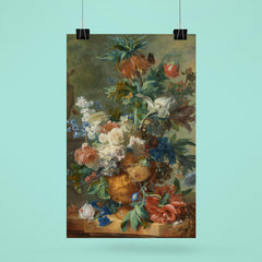 Still Life with Flowers by Jan van Huysum, 1723 poster 6