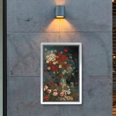 Still Life with Meadow Flowers and Roses by Vincent van Gogh, 1886-1887 poster 2