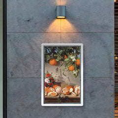 Still Life with Oranges by Rafael Romero Barros poster 2