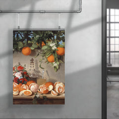 Still Life with Oranges by Rafael Romero Barros poster 4