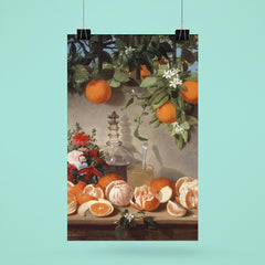 Still Life with Oranges by Rafael Romero Barros poster 6