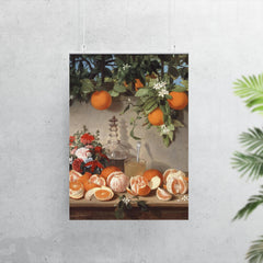 Still Life with Oranges by Rafael Romero Barros poster 7
