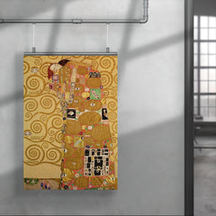 Stoclet Frieze - Fulfillment by Gustav Klimt poster 4