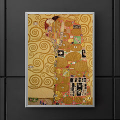 Stoclet Frieze - Fulfillment by Gustav Klimt poster 5