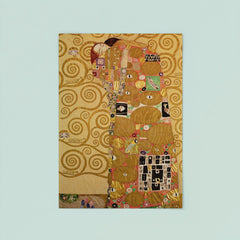 Stoclet Frieze - Fulfillment by Gustav Klimt poster 8