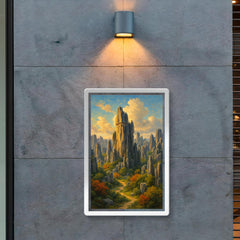 Stone Forest Shilin China poster 2