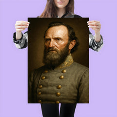 Stonewall Jackson portrait poster 3