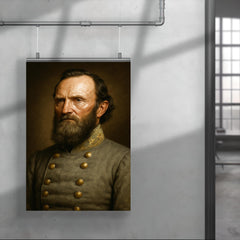 Stonewall Jackson portrait poster 4