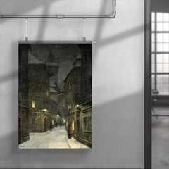 Street in the Evening, Prague by Jakub Schikaneder poster 4