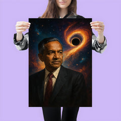 Subrahmanyan Chandrasekhar and the collapse limit poster 3