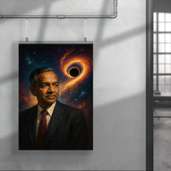 Subrahmanyan Chandrasekhar and the collapse limit poster 4