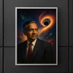 Subrahmanyan Chandrasekhar and the collapse limit poster 5