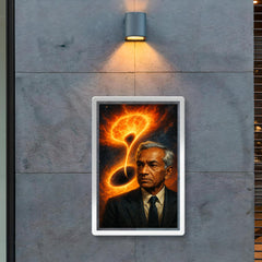 Subrahmanyan Chandrasekhar under collapsing star geometry poster 2