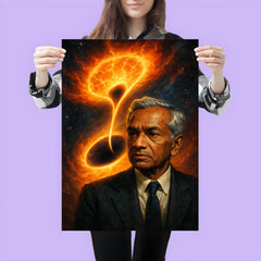Subrahmanyan Chandrasekhar under collapsing star geometry poster 3