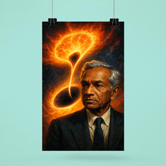 Subrahmanyan Chandrasekhar under collapsing star geometry poster 6
