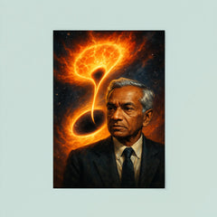 Subrahmanyan Chandrasekhar under collapsing star geometry poster 8