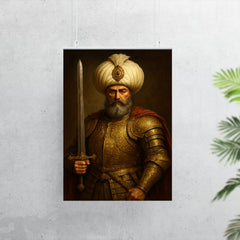 Suleiman the Magnificent in imperial armor poster 7