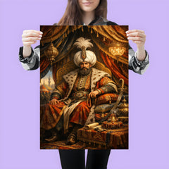 Suleiman the Magnificent in imperial tent poster 3