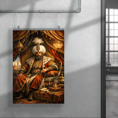 Suleiman the Magnificent in imperial tent poster 4