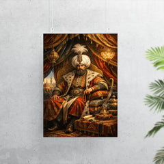 Suleiman the Magnificent in imperial tent poster 7